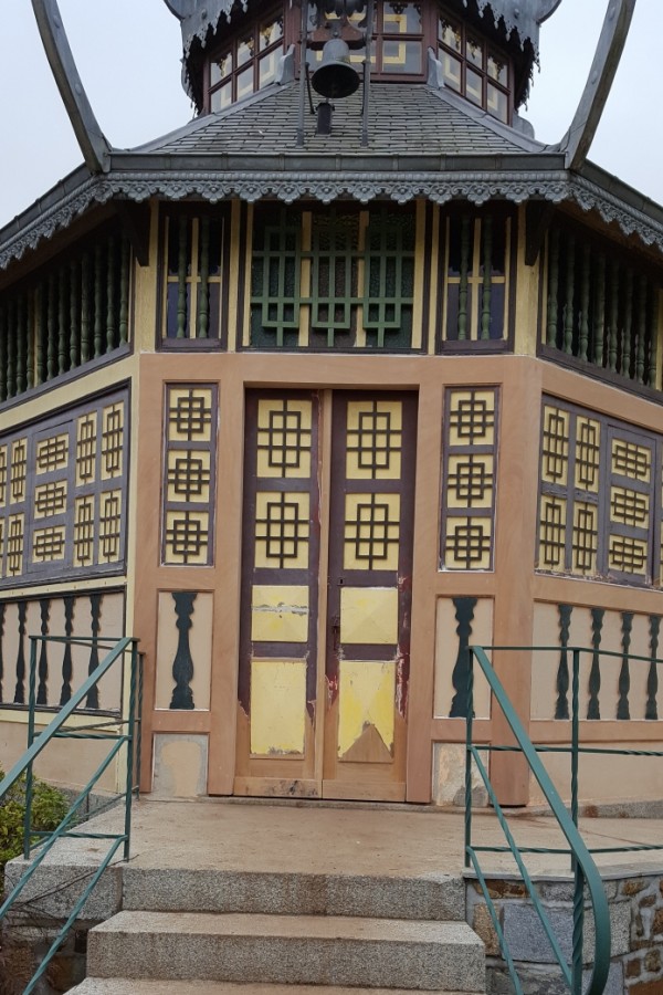 Rénovation partielle pagode - Chantier la